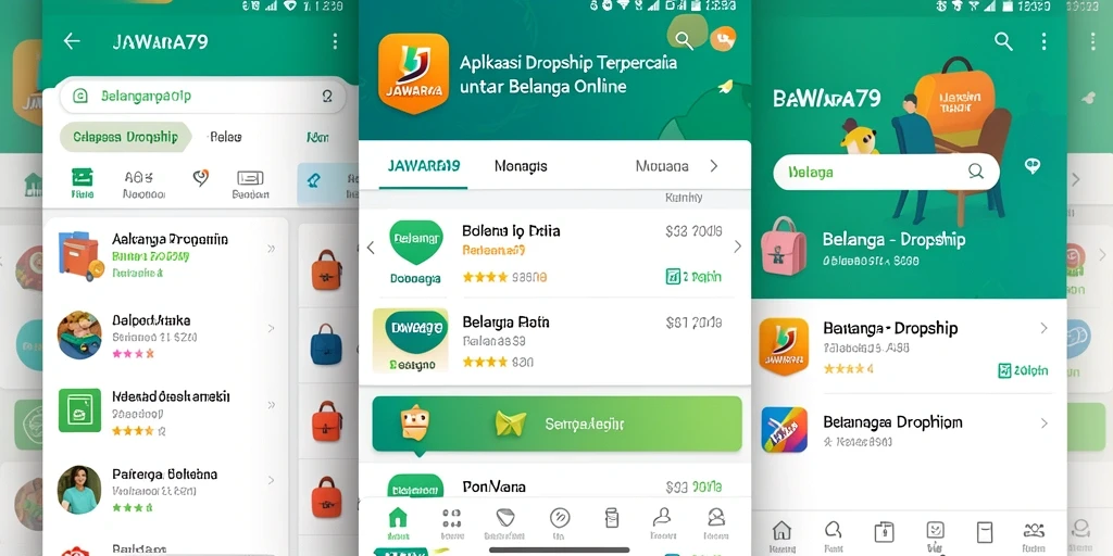 Tampilan antarmuka pengguna JAWARA79 yang intuitif dan mudah digunakan.