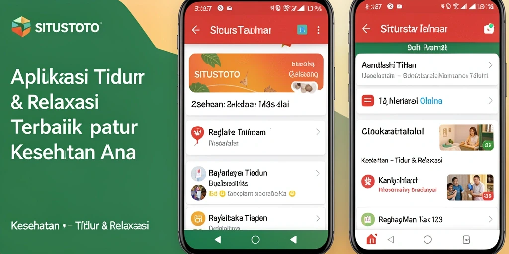 Antarmuka aplikasi SITUSTOTO yang menenangkan dan intuitif.