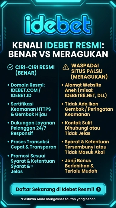 Kanal Resmi Unduh APK idebet untuk Pengguna Android